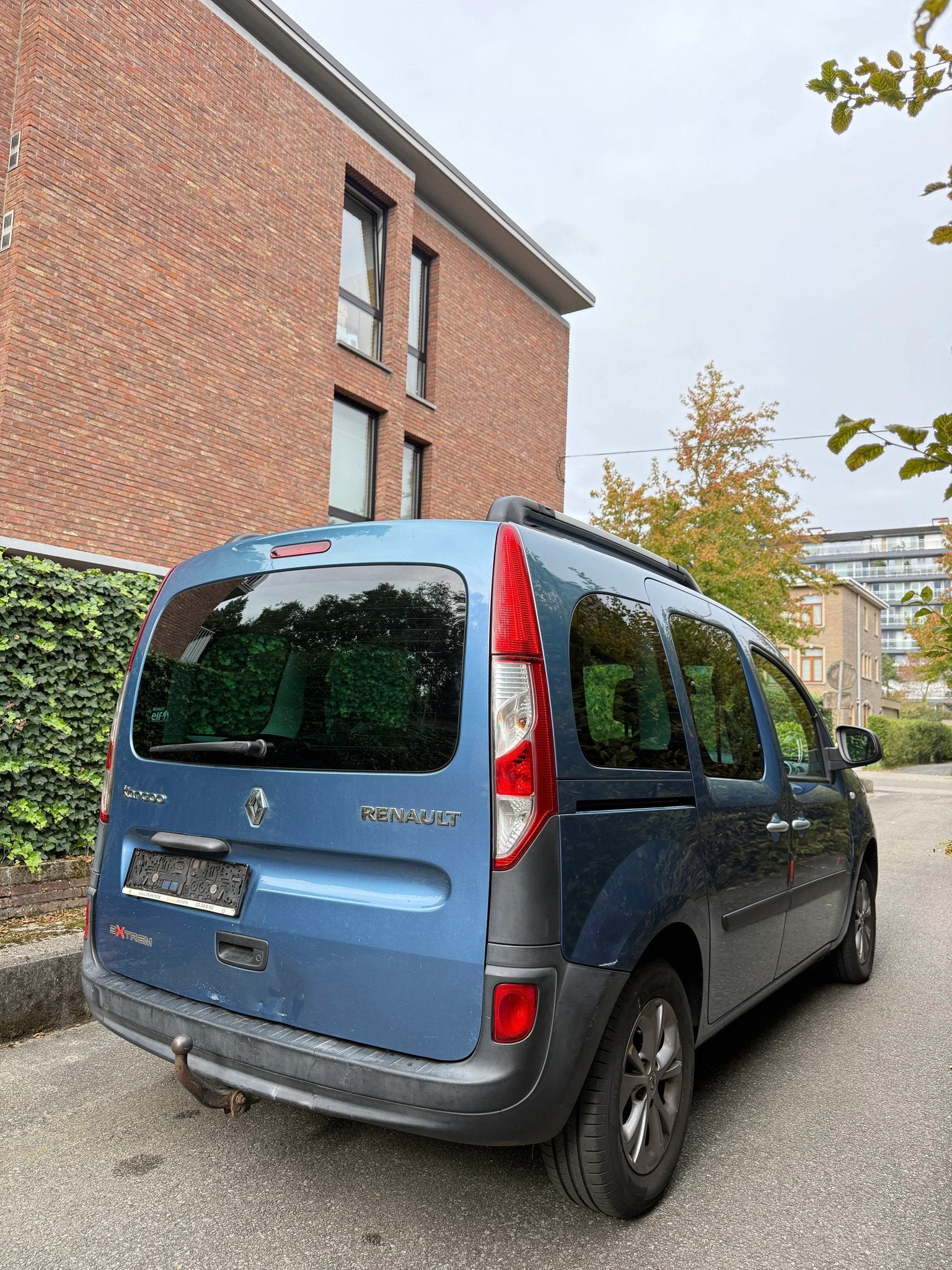 Renault Kangoo EXTREM 1.2 benzine van 2014 - GARANTIE, Auto's, Monovolume, Gebruikt, Euro 6, Overige kleuren