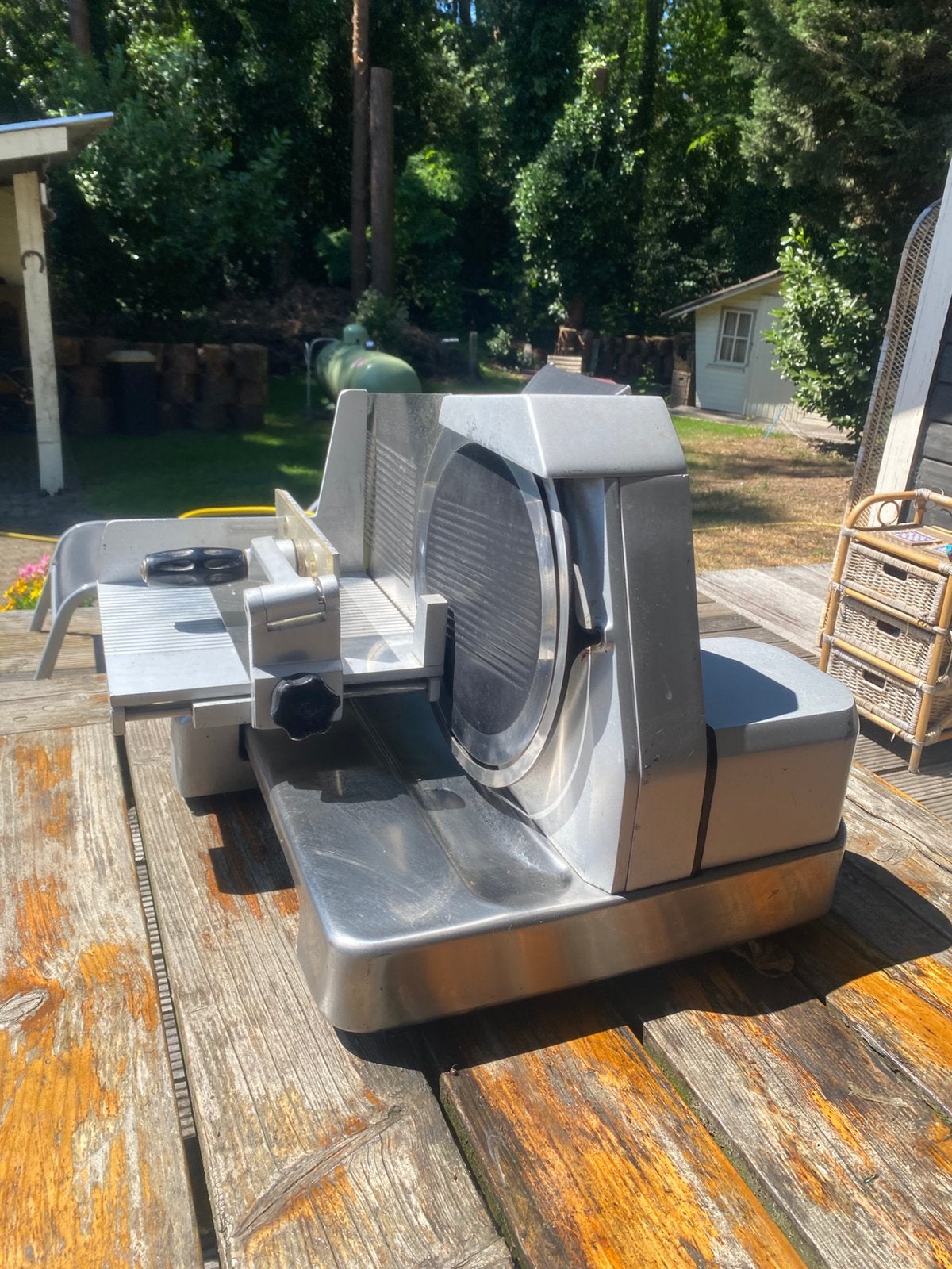 Snijmachine berkel 835, Ophalen, Gebruikt, Bakkerij en Slagerij
