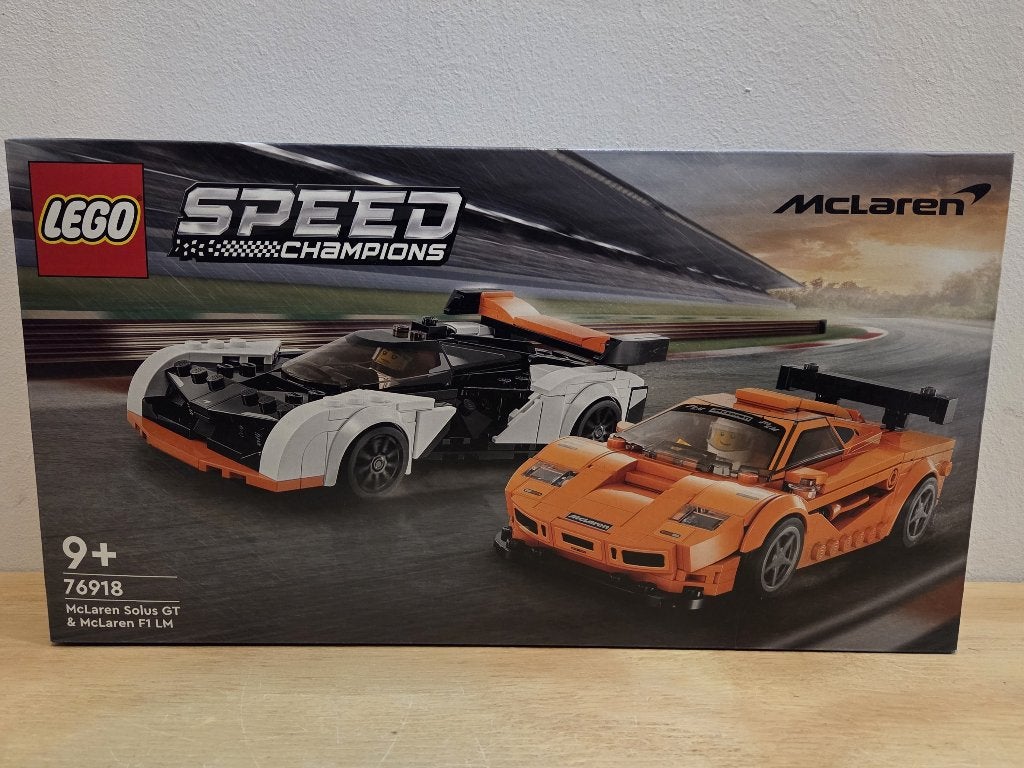 (GESEALD) Lego 76918 McLaren Solus GT & McLaren F1 LM, Neuf, Enlèvement ou Envoi, Lego, Ensemble complet