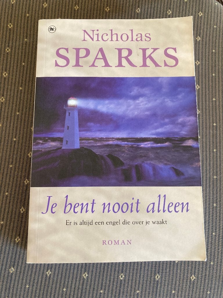 Boek 'Je bent nooit alleen' Nicholas Sparks, 381 blz, Livres, Enlèvement ou Envoi, Comme neuf, Nicholas Sparks