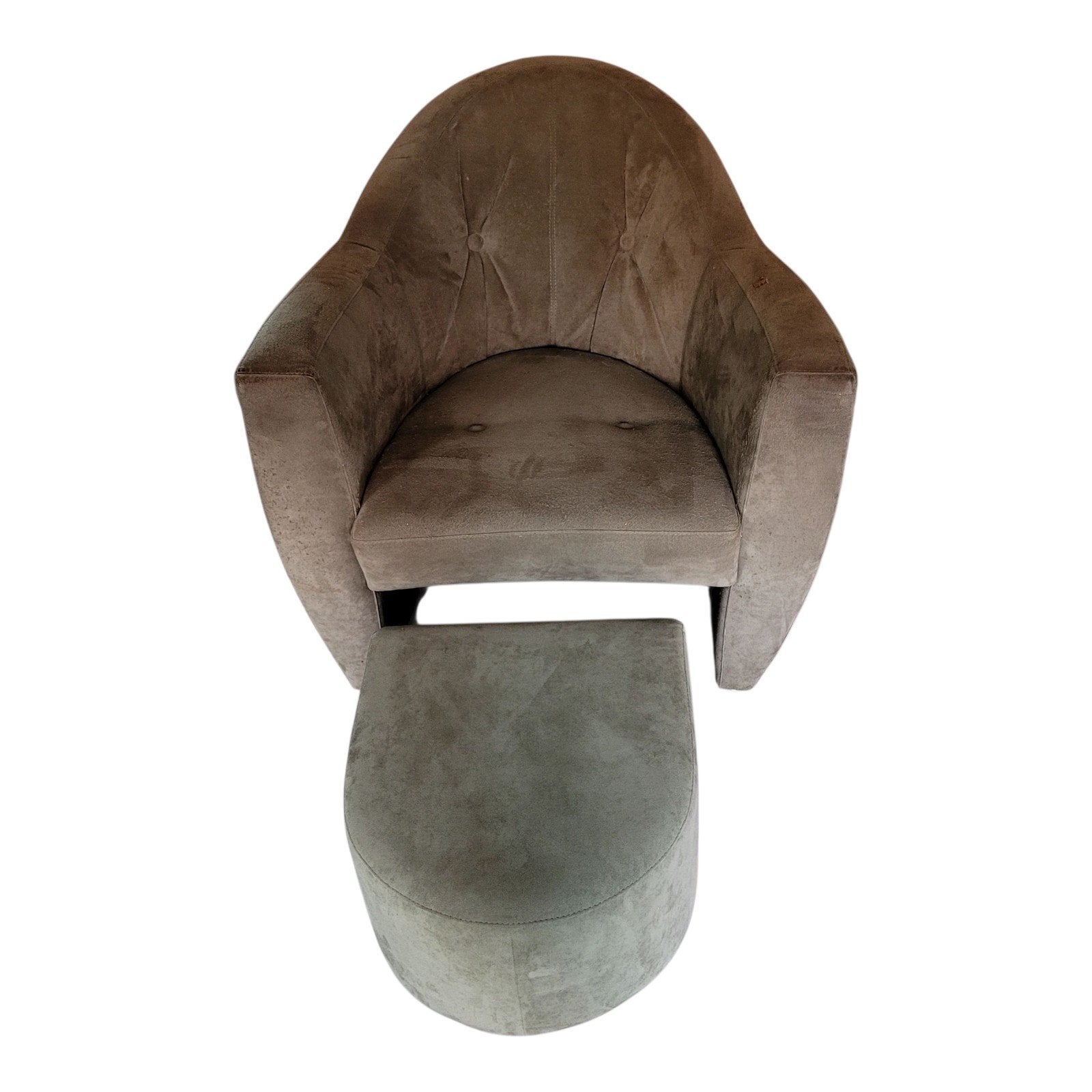 2 fauteuils Leolux Carabita avec hocker rétractable, Maison & Meubles, Fauteuils, Enlèvement, Tissus
