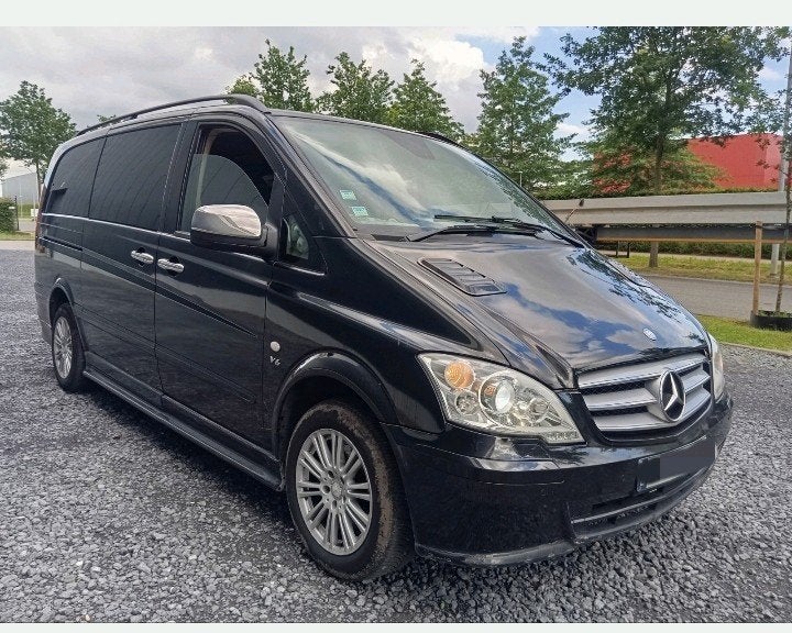 Mercedes Vito 3.0 dubbel cabine 2012 eur5, Autos, Euro 5, Achat, Beige, Automatique