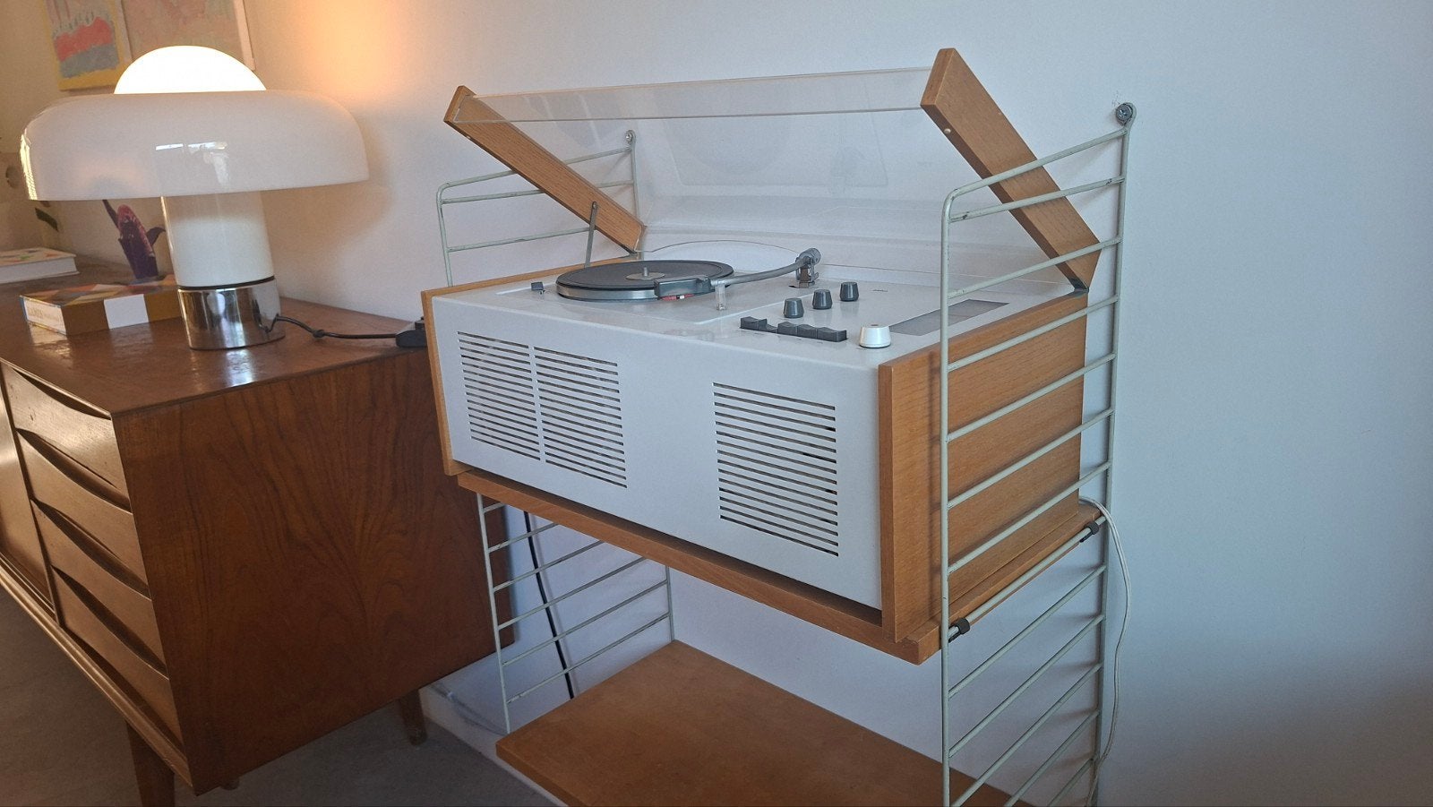 Braun SK55, Ophalen, Platenspeler