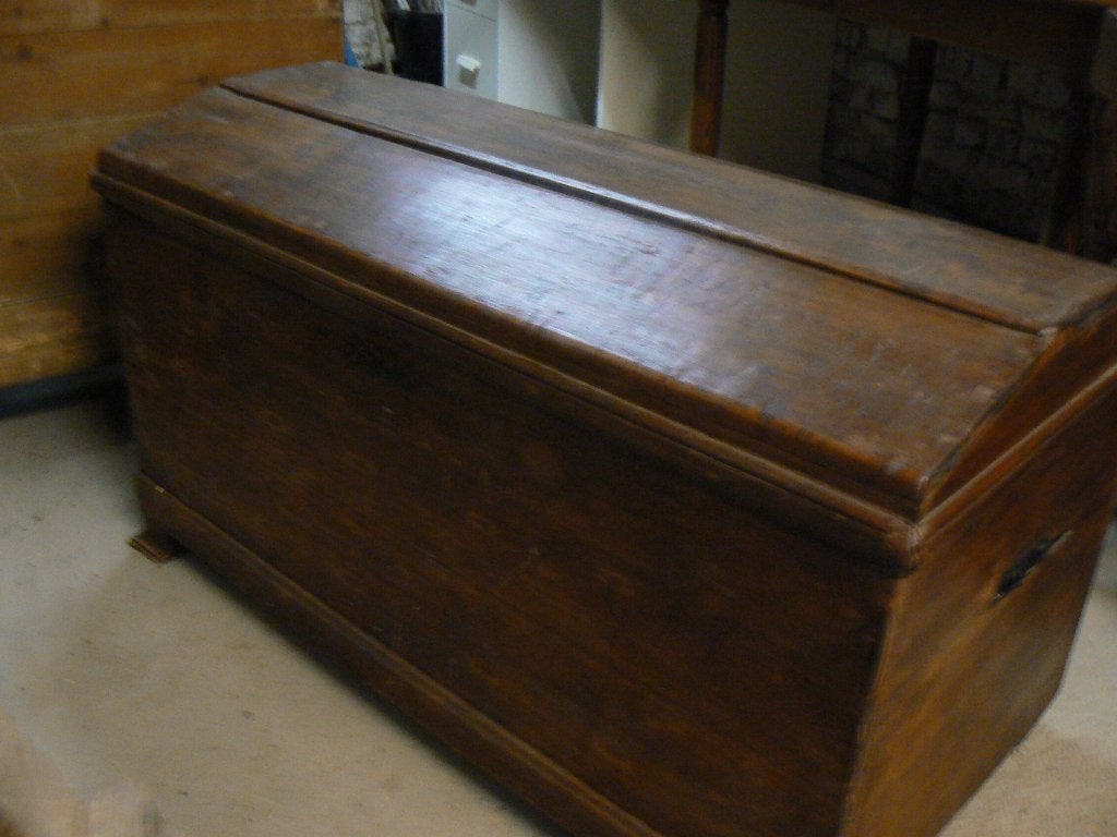 mooie houten koffer, Huis en Inrichting, Ophalen, Gebruikt