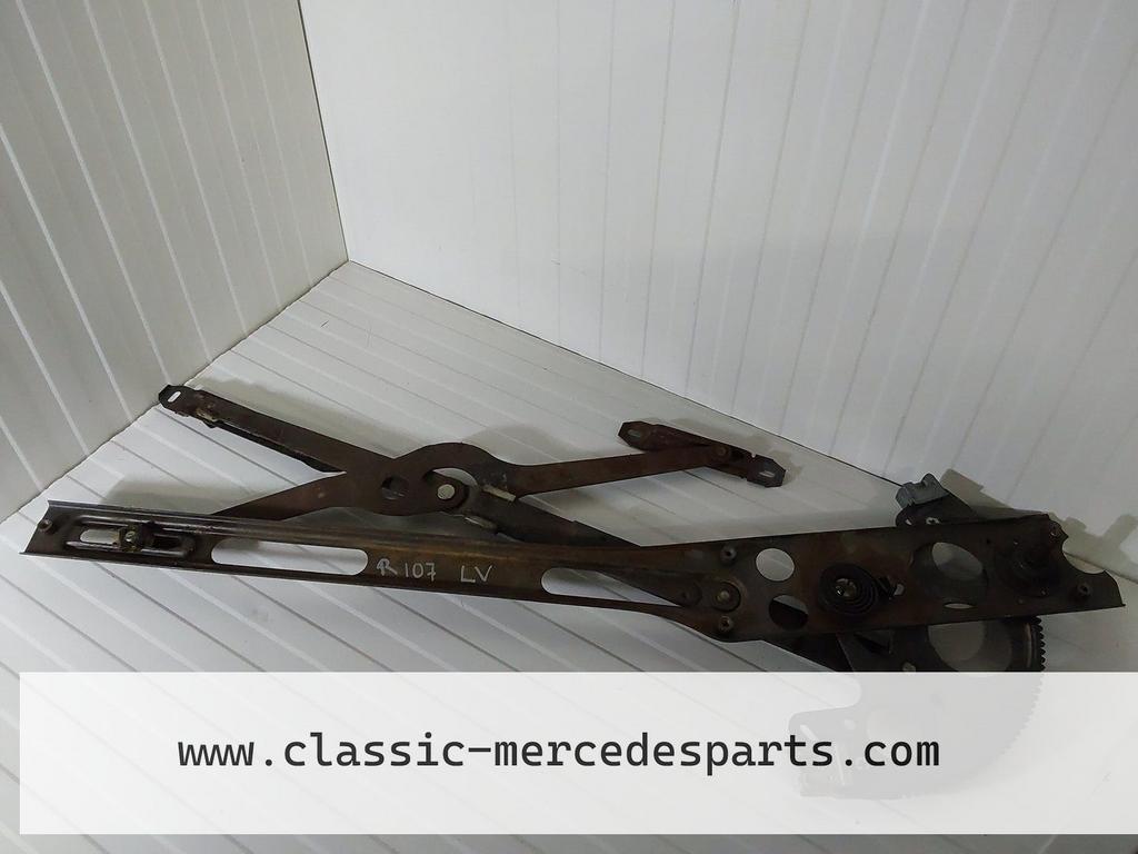 Raammechanisme manueel Mercedes w107 R107 SL links, Auto-onderdelen, Ruiten en Toebehoren, Mercedes-Benz, Gebruikt, Ophalen of Verzenden