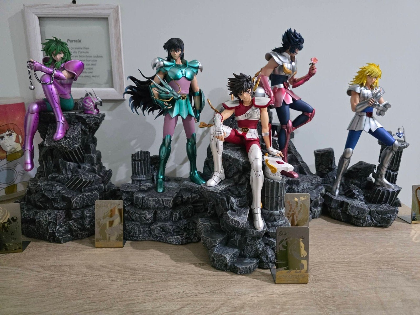saint seiya statue Fairyland 1-8 les 5, Enlèvement, Comme neuf