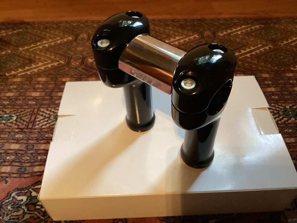 Harley 6 inch risers voor dik Harley stuur, Ophalen of Verzenden, Gebruikt