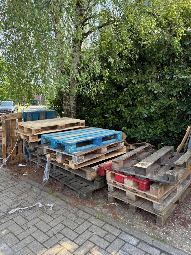 50tal Paletten gratis af te halen, Ophalen, Zo goed als nieuw