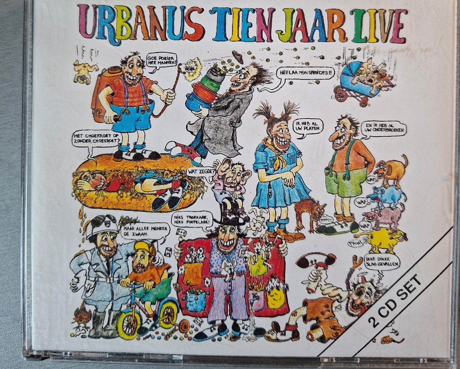 2cd box. Urbanus. Tien jaar live., Cd's en Dvd's, Cd's | Verzamelalbums, Ophalen of Verzenden