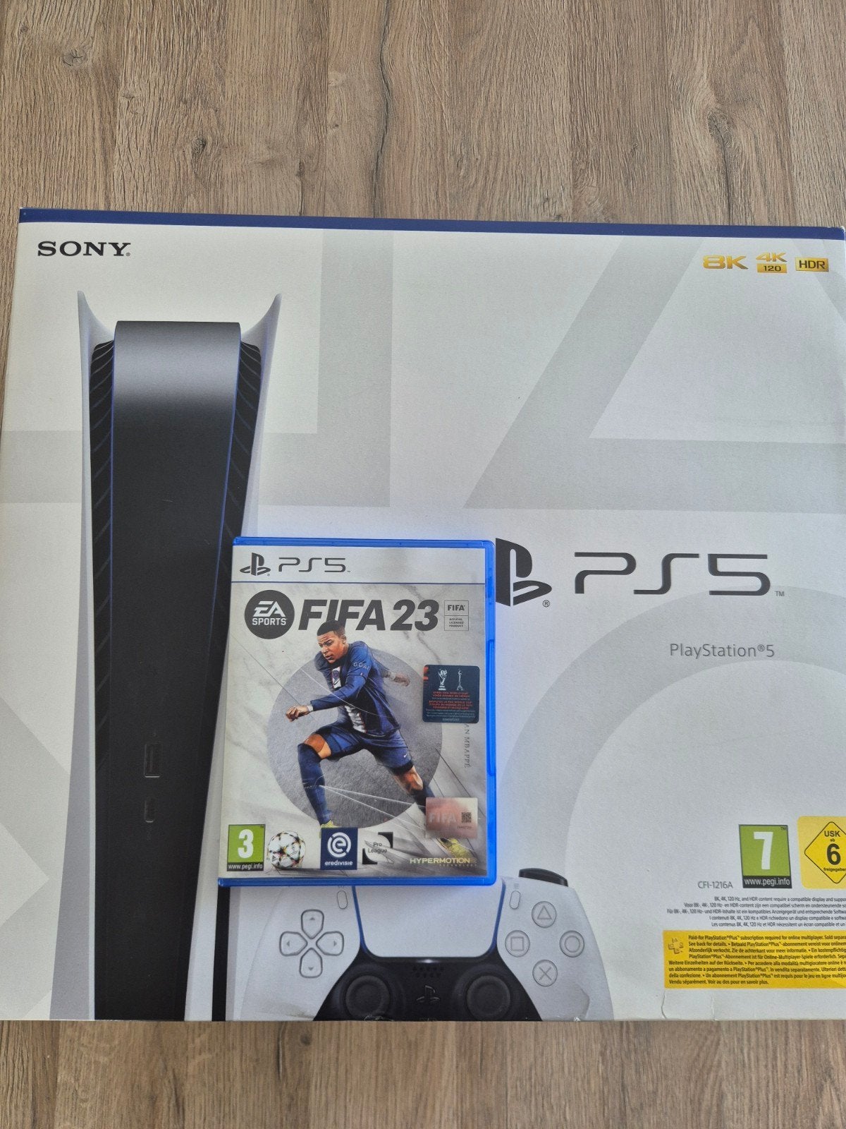 Version disque Playstation 5 avec FIFA complète, Enlèvement, Playstation 5