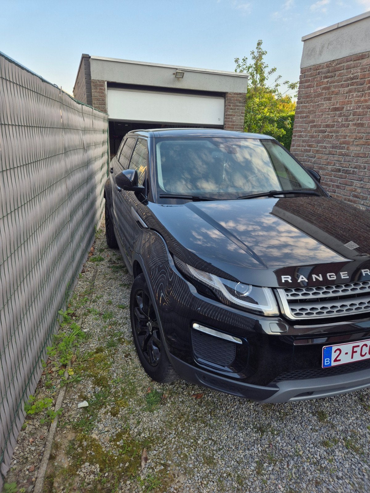Land Rover evoque 2018, Auto's, Automaat, Zwart, Leder, Diesel