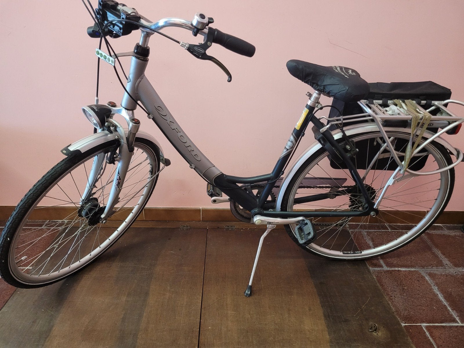 Damesfiets Merk Oxford,zivergrijs, 47 à 51 cm, Enlèvement, Utilisé, Autres marques