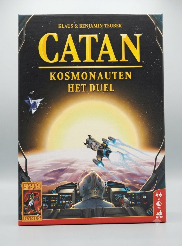 Catan Kosmonauten Het Duel - Bordspel (2 personen), Hobby en Vrije tijd, Een of twee spelers, Ophalen of Verzenden, Zo goed als nieuw