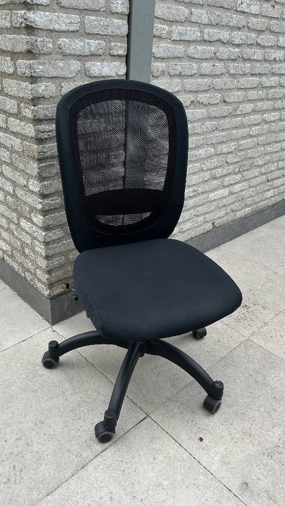 Bureaustoel, Ophalen, Gebruikt, Zwart, Bureaustoel