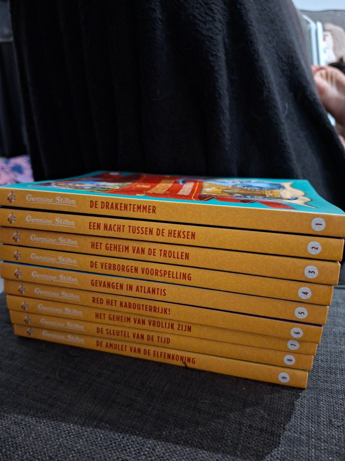 Set 9 boeken Geronimo Stilton, Enlèvement ou Envoi