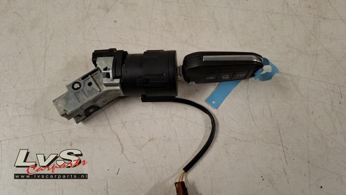 Serrure de contact + clé d'un Citroen C3, -, 3 mois de garantie, Utilisé, -