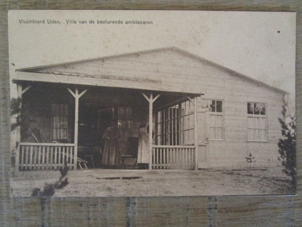5 oude postkaarten vluchtoord Uden, Enlèvement ou Envoi, Avant 1920, Non affranchie, Politique et Histoire