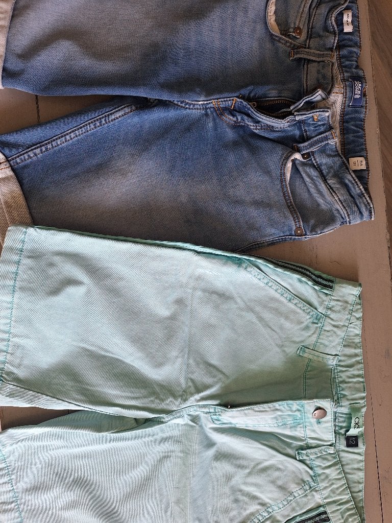 jongensshorts (9) en zomerbroeken (3), Ophalen, Zo goed als nieuw, Jongen, Broek