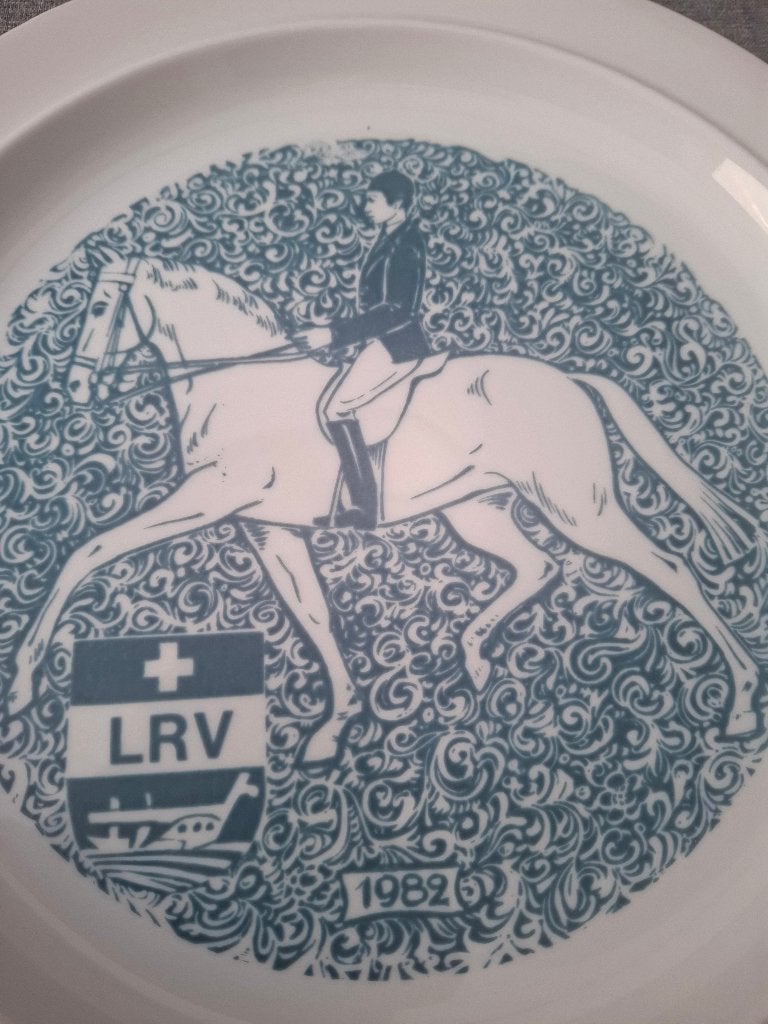 Vintage LRV wandbord 1982, Antiek en Kunst, Ophalen of Verzenden