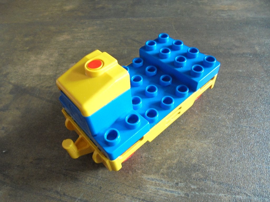 Lego Duplo Train Locomotive Base (zie foto's) !!! LEZEN !!!, Enfants & Bébés, Jouets | Duplo & Lego, Enlèvement ou Envoi, Utilisé