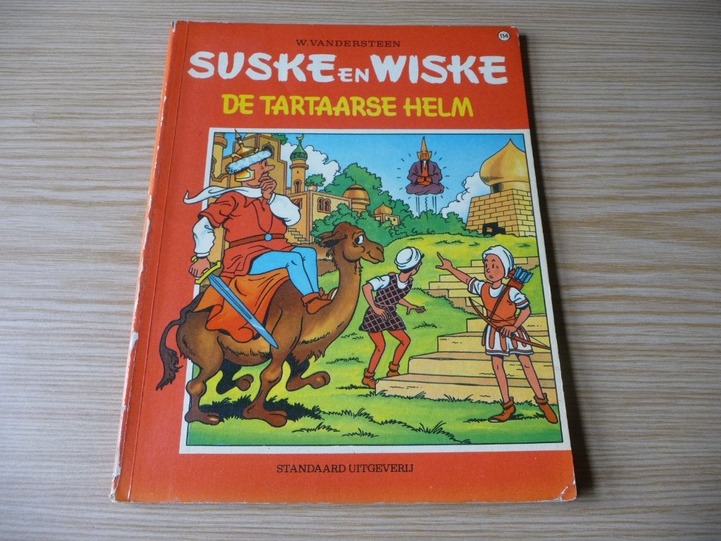 Suske & Wiske 114. de Tartaarse helm EERSTE DRUK €5, Boeken, Stripverhalen, Willy Vandersteen, Eén stripboek, Ophalen of Verzenden