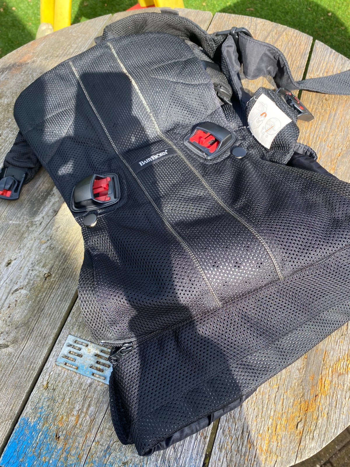 Draagzak babybjorn, Kinderen en Baby's, Babydragers en Draagdoeken, Ophalen, Buik of Rug, Zo goed als nieuw, Baby Björn