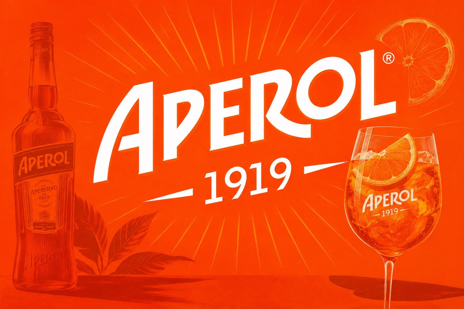 Metalen reclamebord Aperol Spritz 5 - retro vintage mancave, Ophalen of Verzenden, Nieuw, Reclamebord