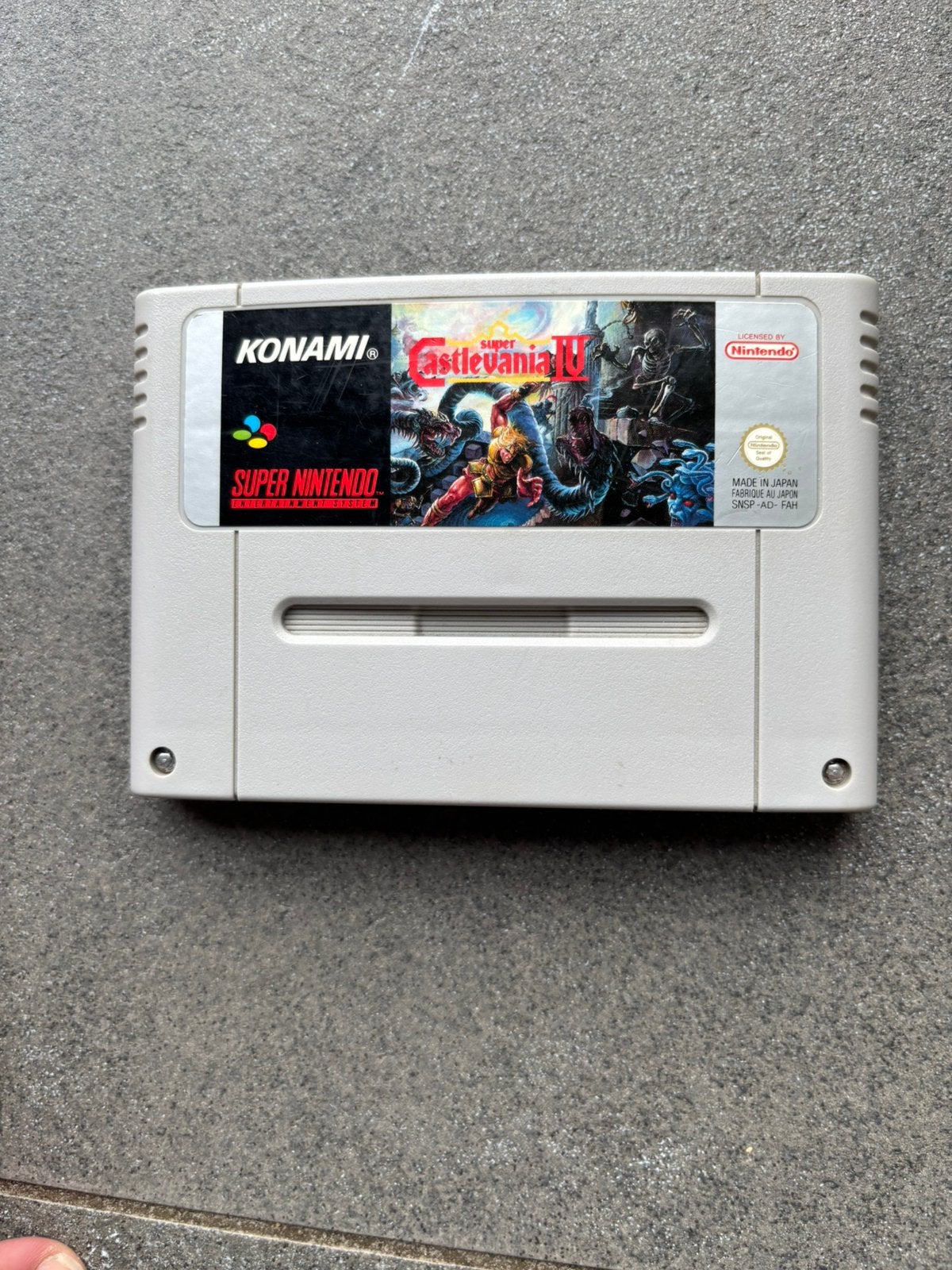 Super nintendo spel  Castlevania IV, Enlèvement ou Envoi, Comme neuf