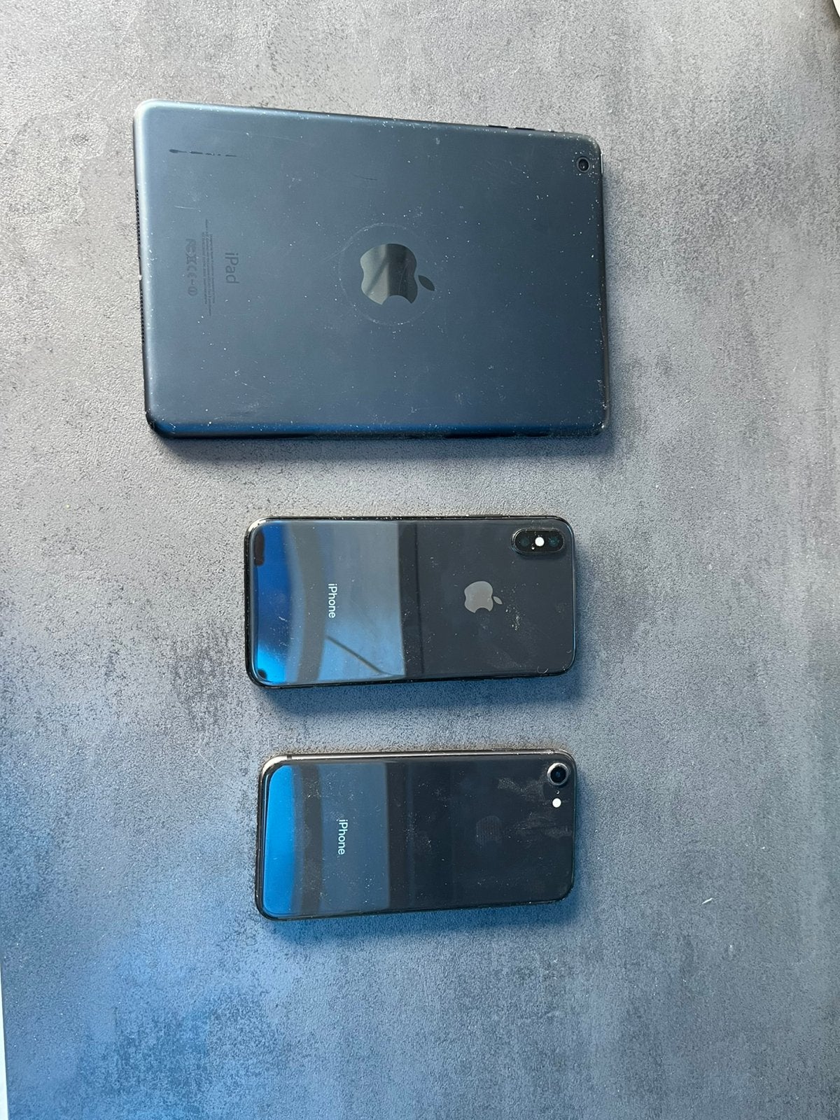 3 appareils Apple, Enlèvement, Utilisé