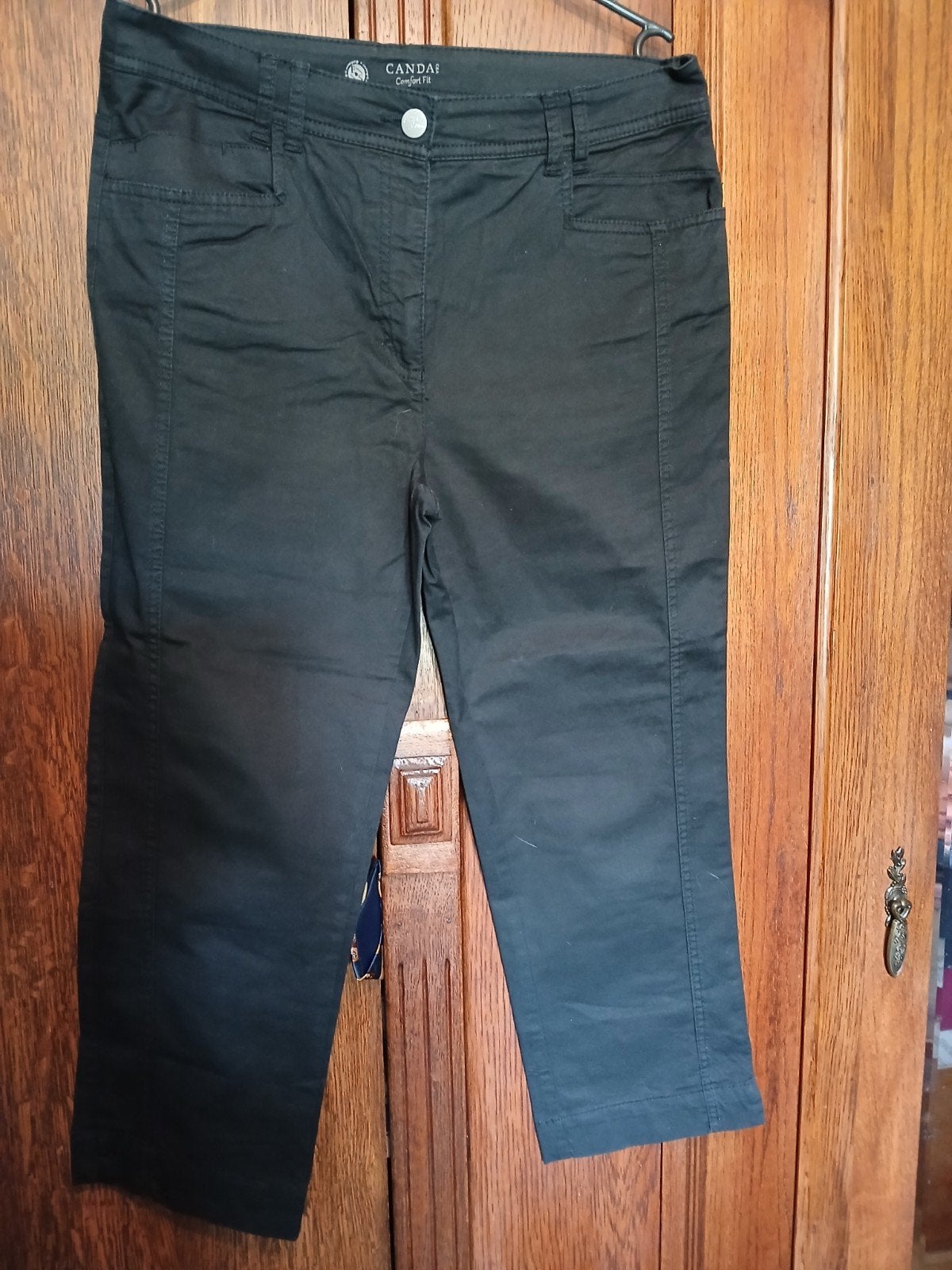 3/4 broek Canda maat 40, Kleding | Dames, Zwart, Maat 42/44 (L), Ophalen of Verzenden, Driekwart