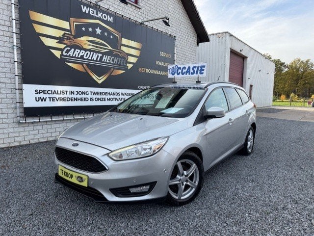 Ford Focus BUSINESS EDITION 1.5 tdci 2017 98000 km TOPSTAAT, Autos, Focus, Argent ou Gris, Euro 6, Entreprise