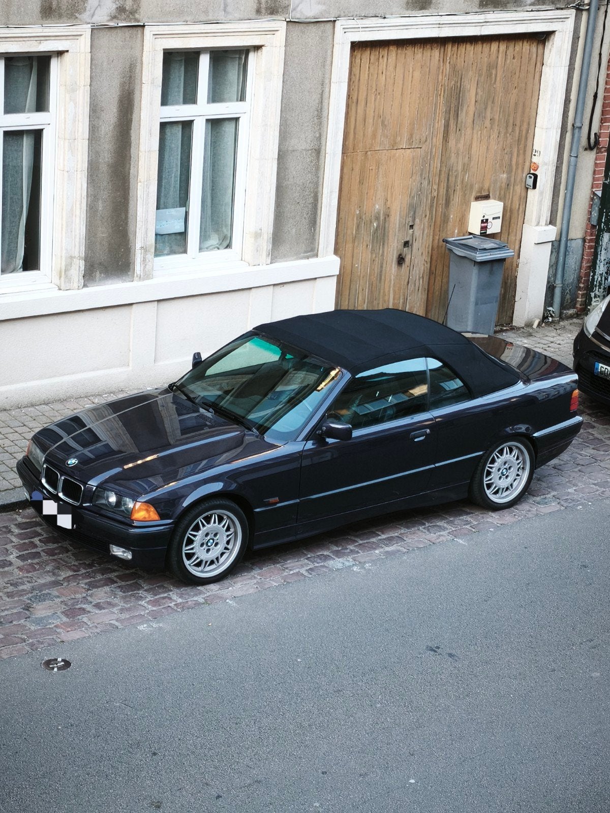 BMW E36 320i Cabrio M-Sport  Madeira Violet | Handgeschakeld, Auto's, Achterwielaandrijving, Zwart, Overige kleuren, Cabriolet