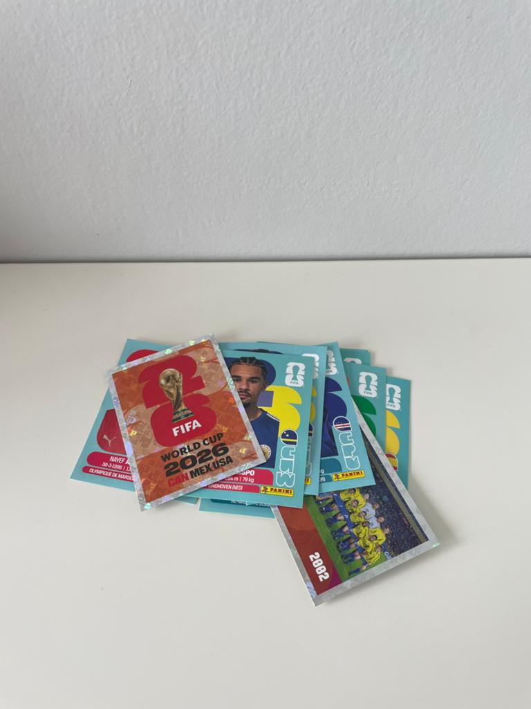 Lot van 20 Panini’s WK 2026, Verzenden, Nieuw, Meerdere stickers