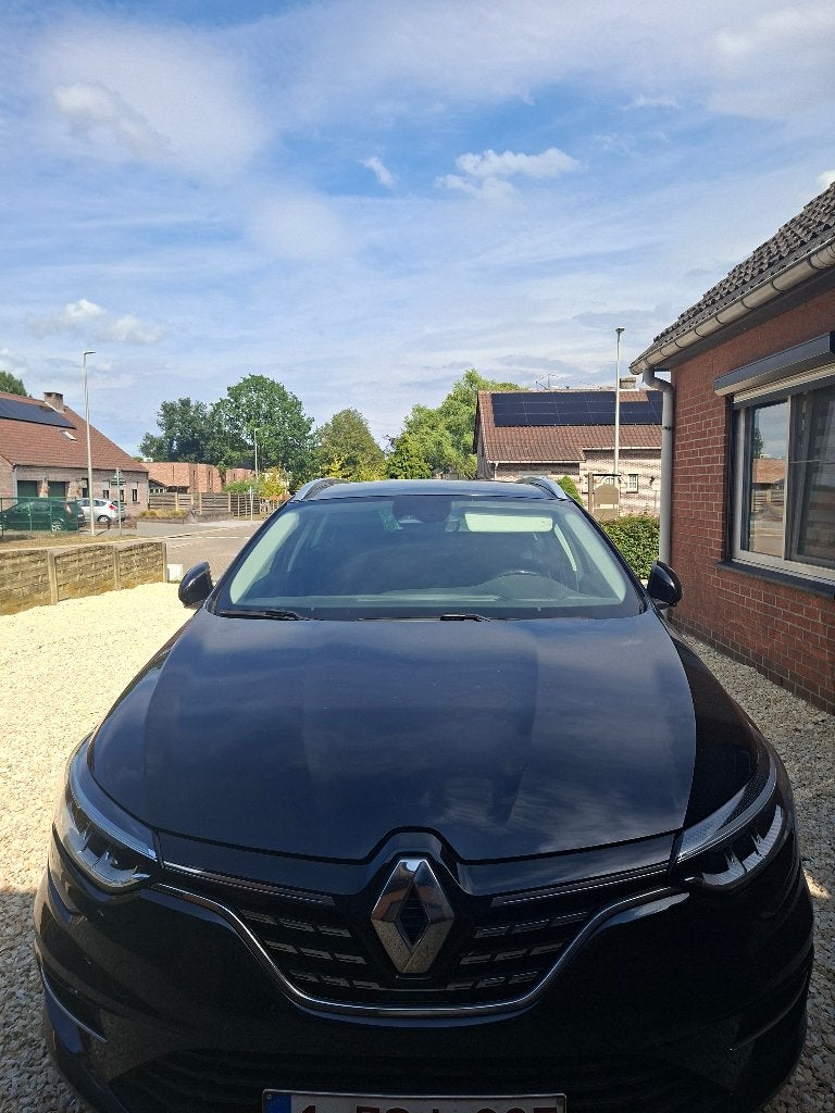 Renault Megane Grand Tour 1.5 bleu intense, Autos, Renault, Cuir et Alcantara, Achat, Euro 6, Noir