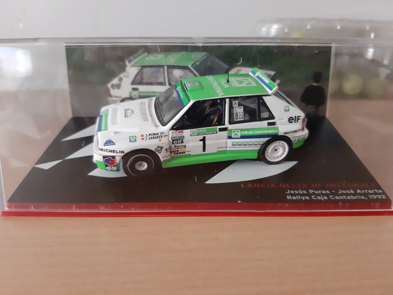Miniatuur 1.43 Lancia delta hf, Ophalen of Verzenden, Auto