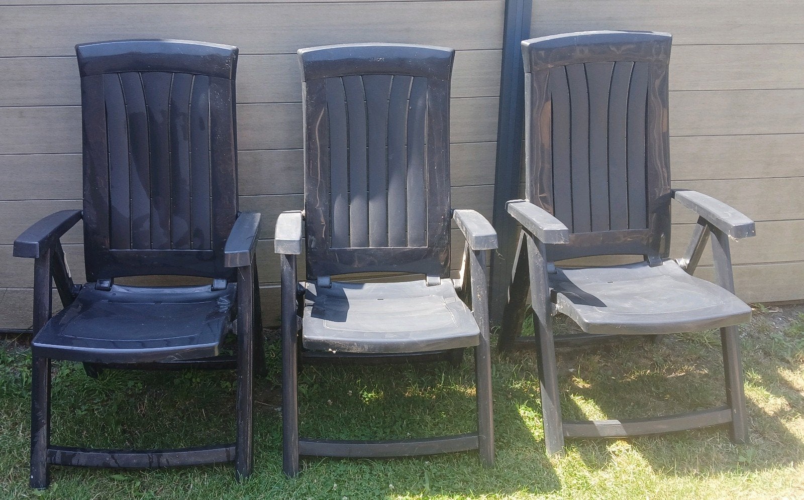 Tuinstoelen , verstelbaar en comfortabel, Tuin en Terras, Ophalen, Verstelbaar