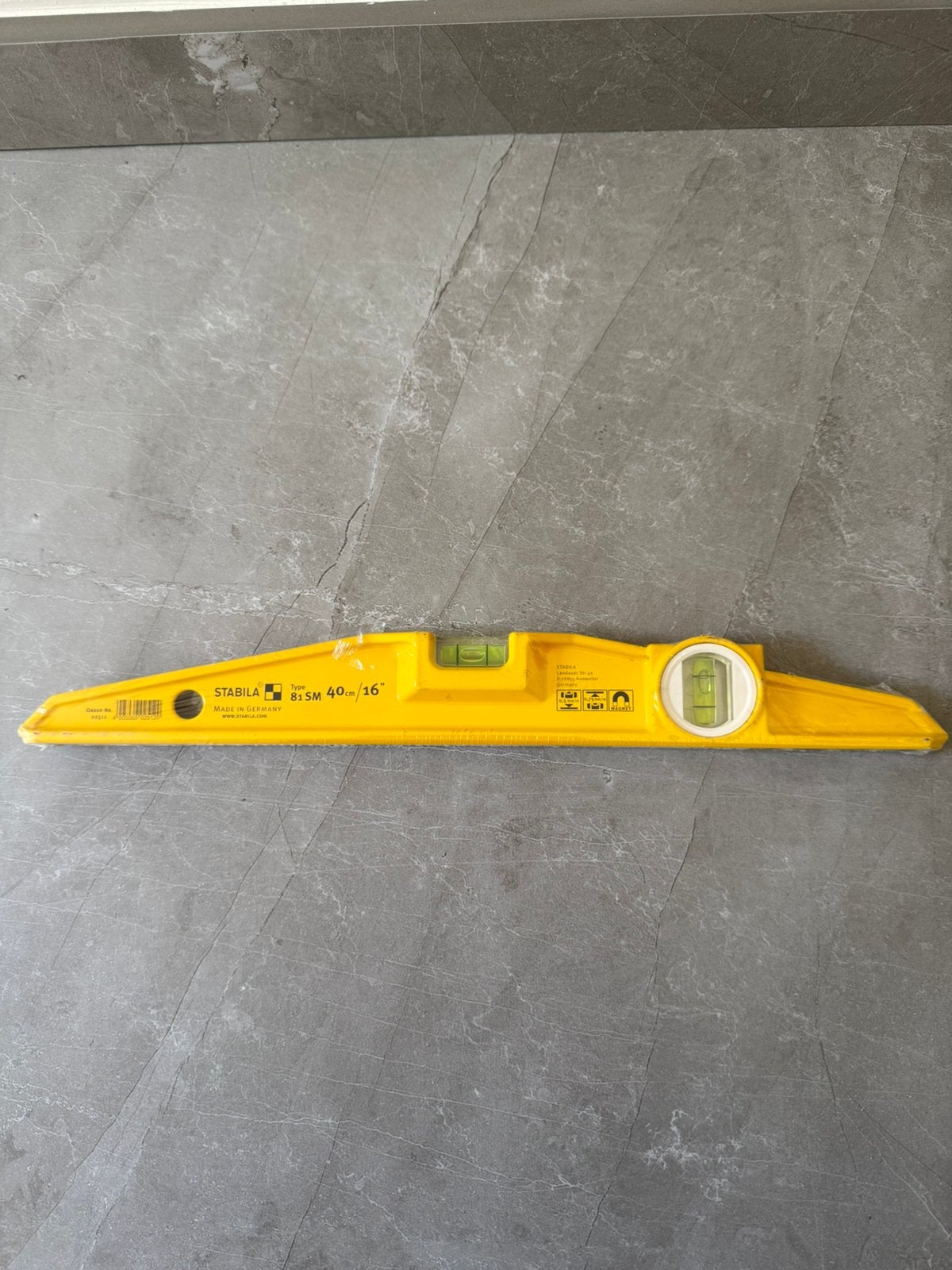 Mahnetisch Stabila Type 81 SM Waterpas 40 cm, Ophalen, Zo goed als nieuw, Waterpas