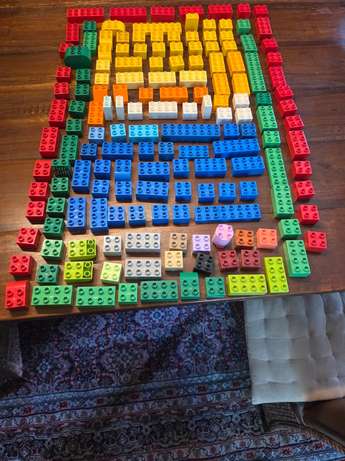 160 lego duplo blokken, Kinderen en Baby's, Ophalen of Verzenden, Duplo