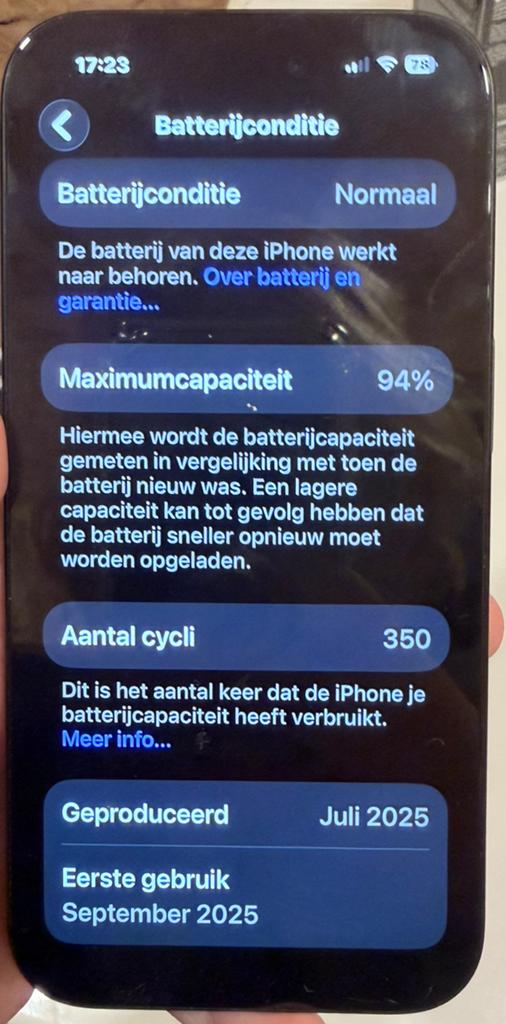 Iphone 16 te koop, Telecommunicatie, Mobiele telefoons | Apple iPhone, Ophalen of Verzenden, Zo goed als nieuw, 128 GB, IPhone 16