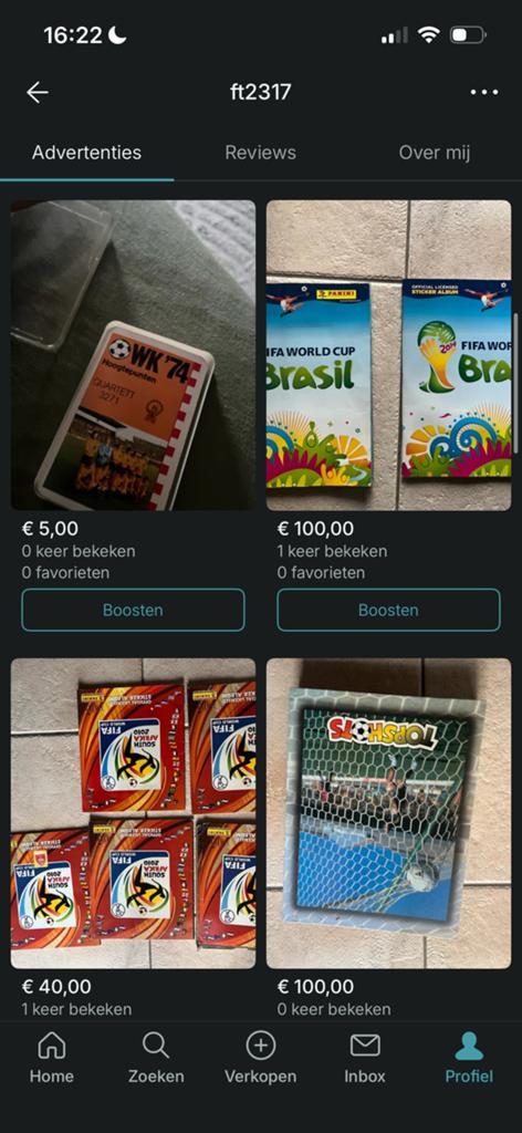 Verschillende voetbalboeken verzamelobjecten, Ophalen of Verzenden, Zo goed als nieuw