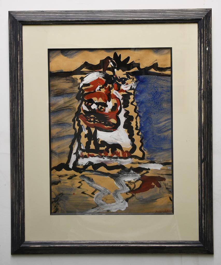 Fred Bervoets. Schilderij., Antiek en Kunst, Ophalen