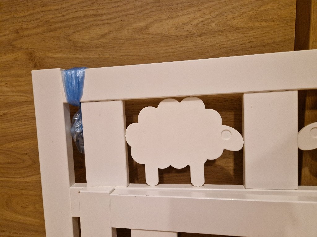 Ikea Kritter peuterbed, Gebruikt, 70 tot 85 cm, 140 tot 160 cm, Ophalen