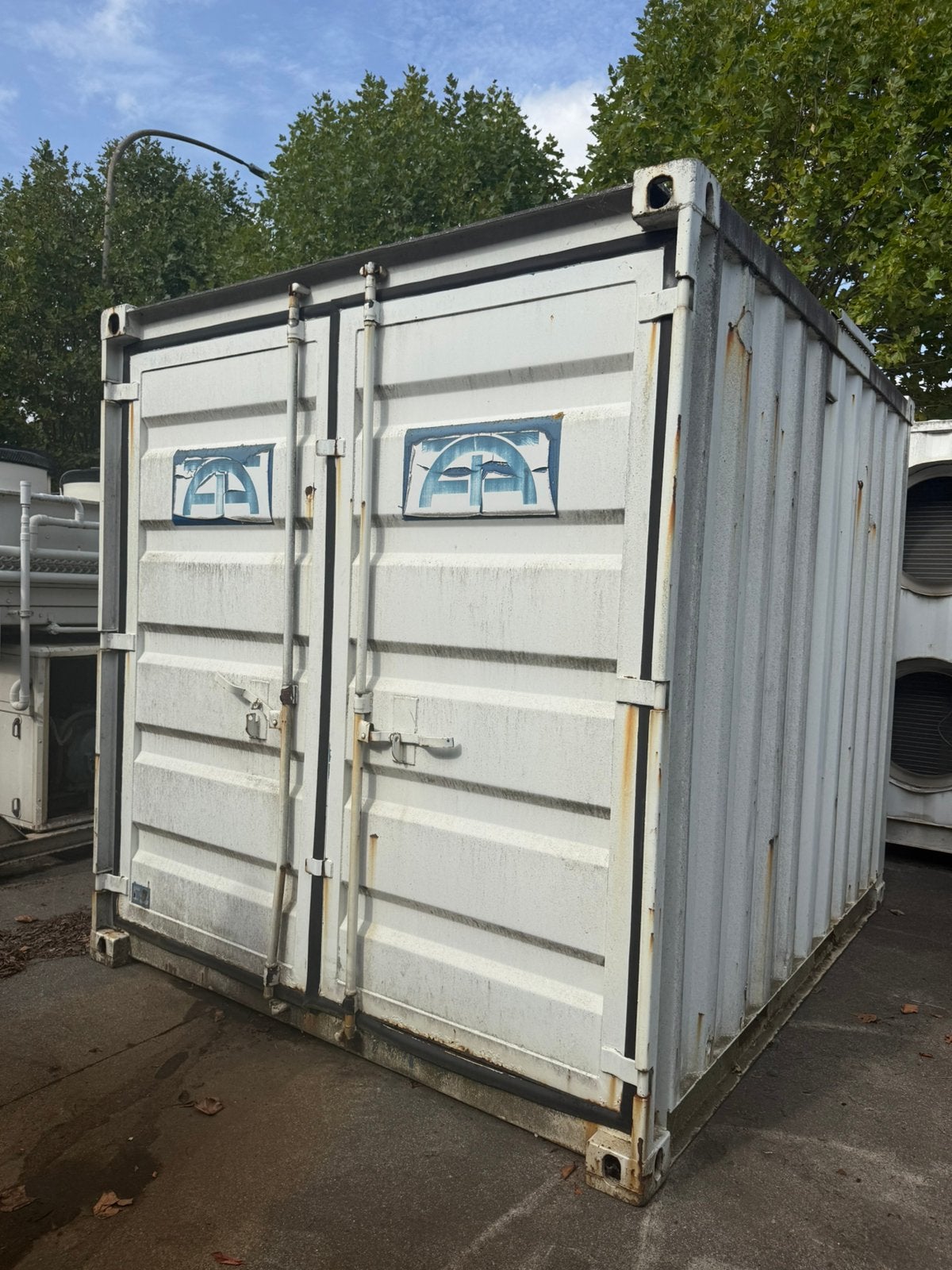 Container 10 ft, Ophalen