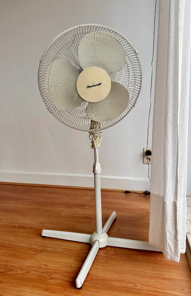 Ventilateur, Enlèvement, Ventilateur avec télécommande, Utilisé, Ventilateur de sol