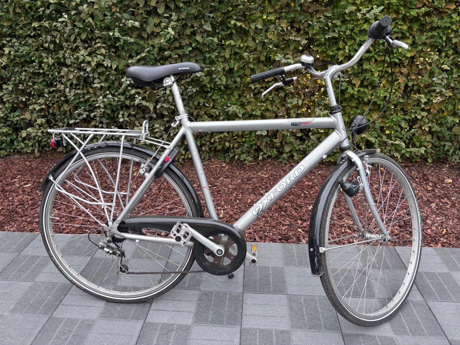 Herenfiets Oxford, Fietsen en Brommers, Gebruikt, Velgrem, 53 tot 57 cm, Ophalen