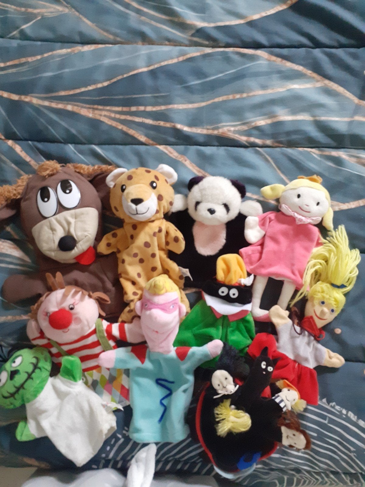 Handpoppen poppenkastpoppen ( G ), Ophalen of Verzenden