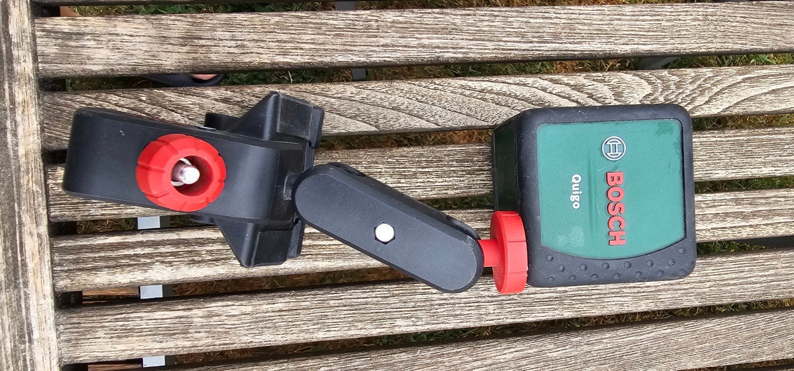 Kruislijnlaser Bossh Quigo, Ophalen of Verzenden, Zo goed als nieuw, Afstand