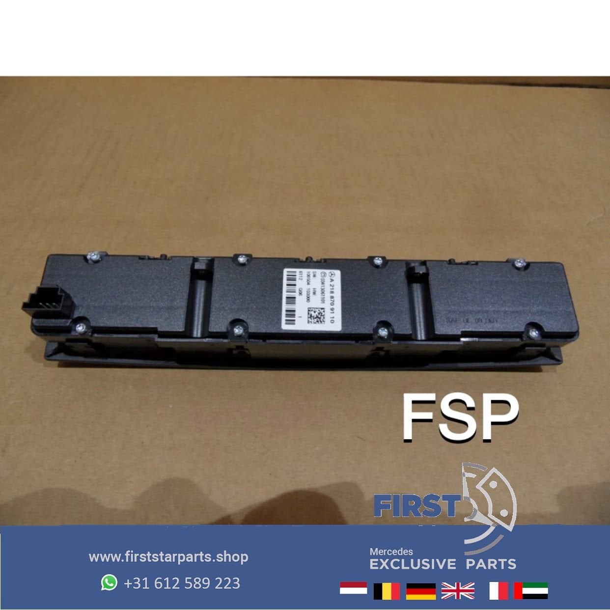 Alarm licht / stoelverwarming / esp knop schakelaar Mercedes, Auto-onderdelen, Gebruikt, -, Ophalen of Verzenden, -