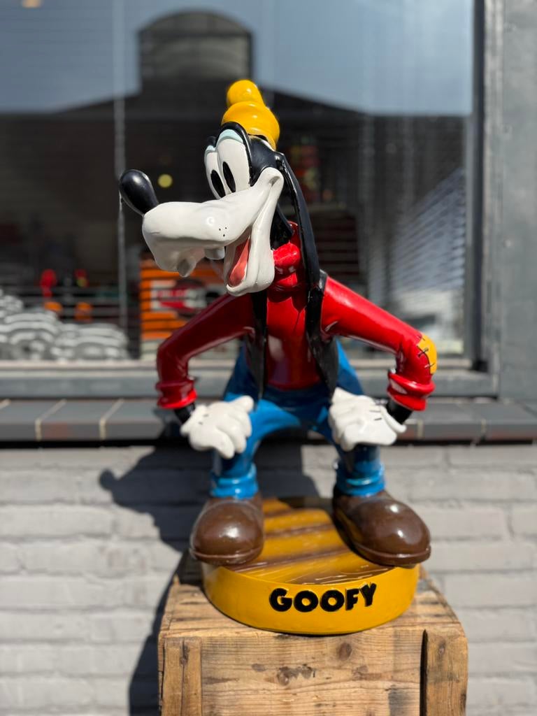 Belle statue de Dingo Disney, Collections, Enlèvement, Dingo ou Pluto, Utilisé, Statue ou Figurine
