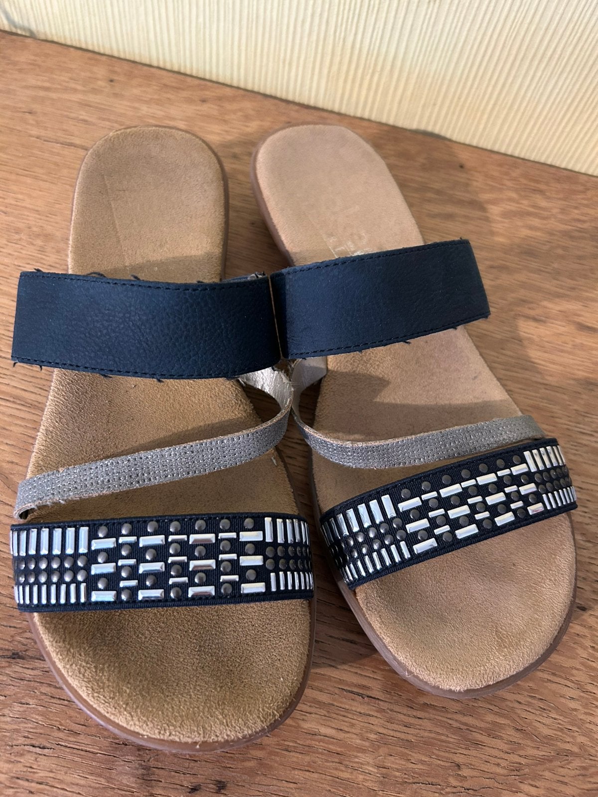 Mules bleues et grises 38, Vêtements | Femmes, Chaussures, Enlèvement ou Envoi, Comme neuf
